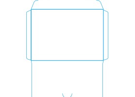 7號(hào)西式162x229x55mm尖角(帶插口)