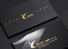 黑卡燙金名片設(shè)計(jì)欣賞-2