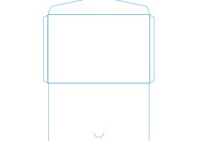 9號(hào)西式229x324x60mm尖角(帶插口)