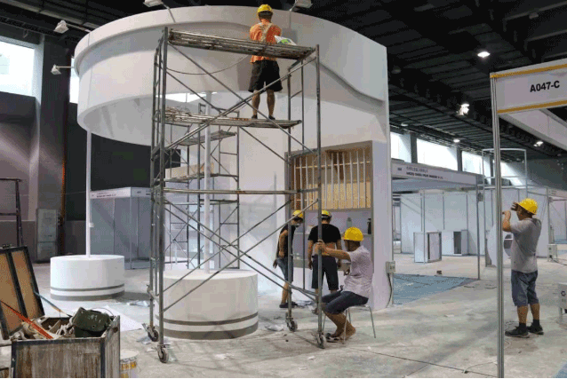 2019年國際大型展示展覽搭建現(xiàn)場  第4張