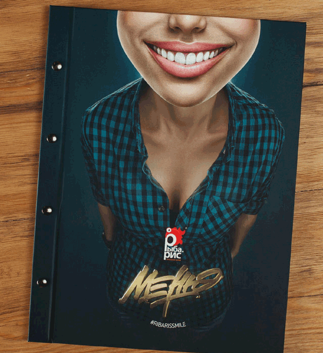 最新個性化壽司店菜譜印刷  第1張