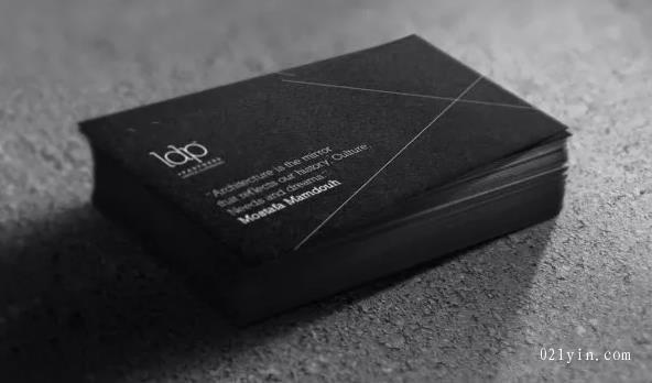 名片印刷的效果和材料有著密切的關(guān)系  第1張