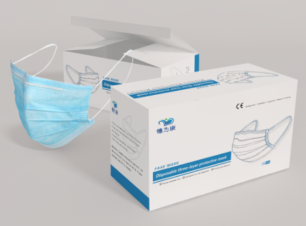 上海醫(yī)用口罩包裝盒印刷的幾個(gè)色彩搭配  第1張