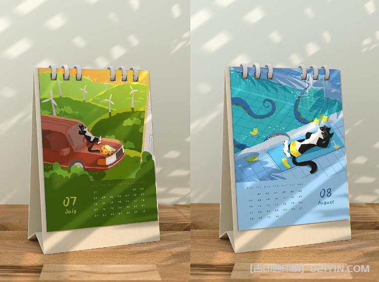 專業(yè)上海臺歷印刷廠，滿足您對臺歷的所有需求