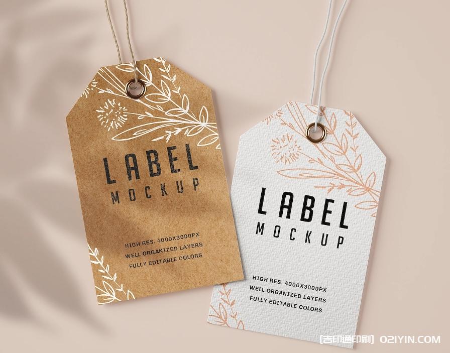 特種紙軟膠潮牌衣服商標(biāo)印刷  第10張