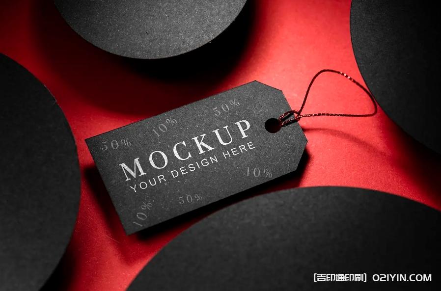 布紋卡衣服吊牌定制