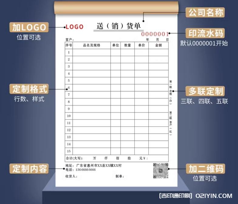 二聯(lián)銷售銷貨無碳復(fù)寫聯(lián)單定制 第3張 二聯(lián)銷售銷貨無碳復(fù)寫聯(lián)單定制 第3張